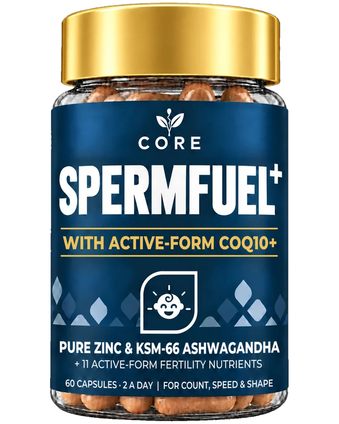 CORE SPERMFUEL+ Fertility Stack